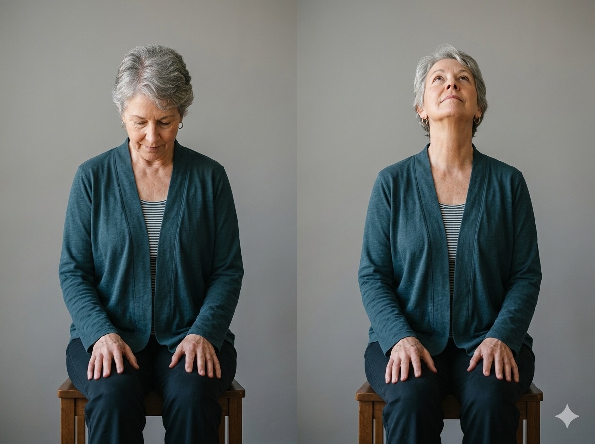 Flexion-extension cervicale douce