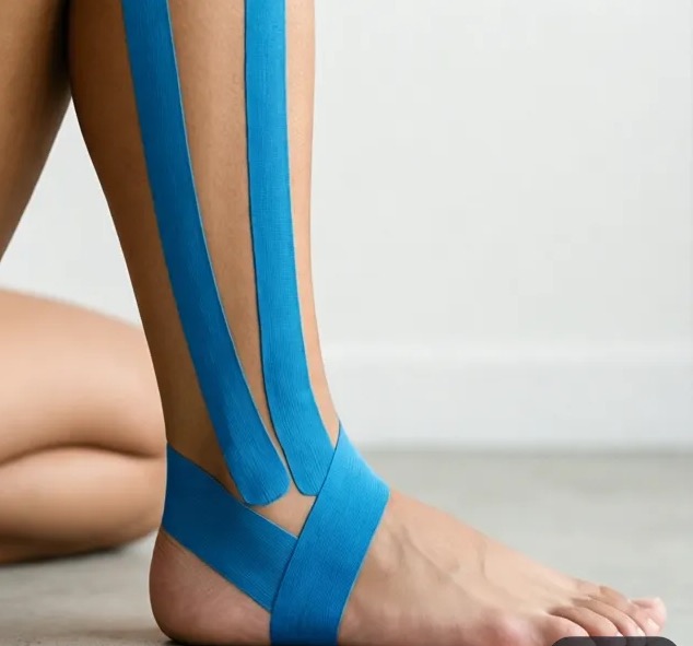 Kinesio taping cheville proprioceptif