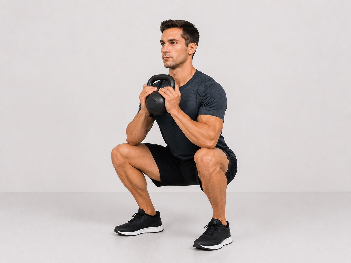 Squat gobelet — chargement axial progressif lombaire