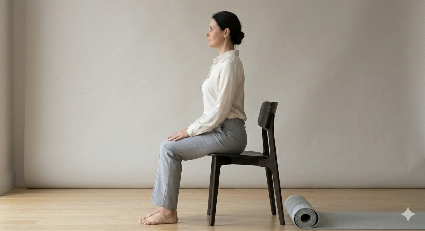 Autograndissement axial — décompression vertébrale posture